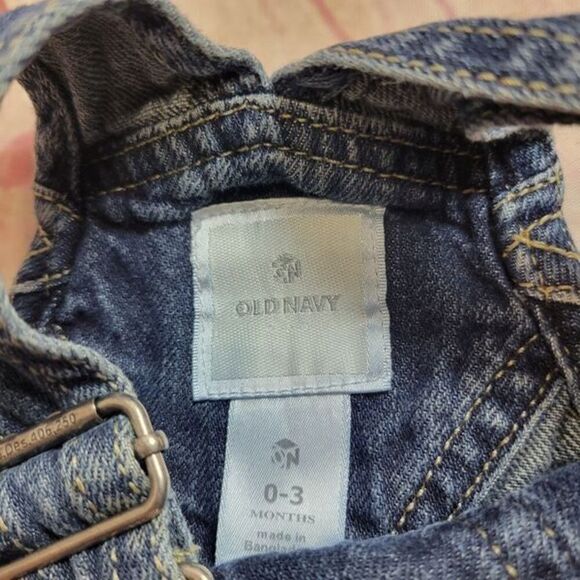 Old Navy Overalls 0/3mo - Picture 4 of 4